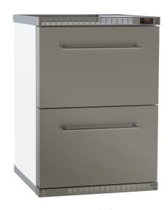 NordCap Gewerbetiefkühlschrank OBERSTDORF 2 TK140-2-Z