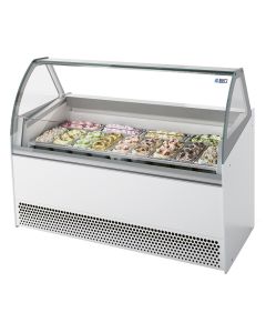 NordCap Speiseeisvitrine BERMUDA VIEW LX 10 UM