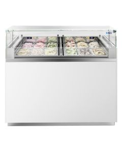 NordCap Speiseeisvitrine DELTA VIEW H135 Free IAT