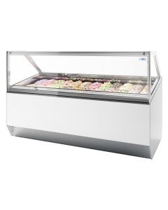 NordCap Speiseeisvitrine MILLENNIUM 2.0 GE DT 155 H135