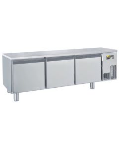NordCap Kühltisch (3 Abteile) GKTO 3-460-3T
